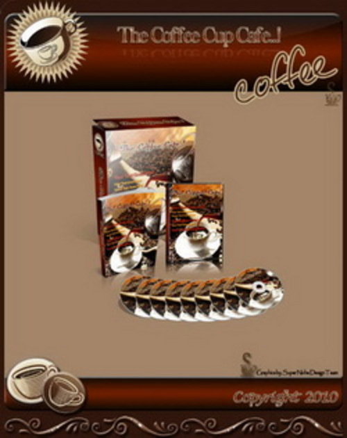 Product picture The Coffee Cup Cafe Template Pack (PLR)
