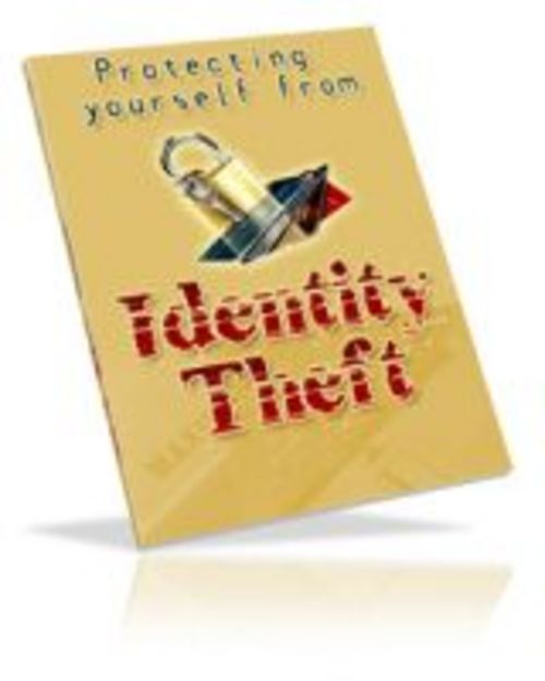 Product picture Protecting Yourself From Identity Theft