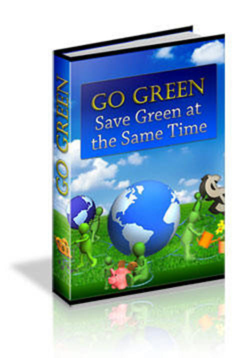 Product picture Go Green, Save Green