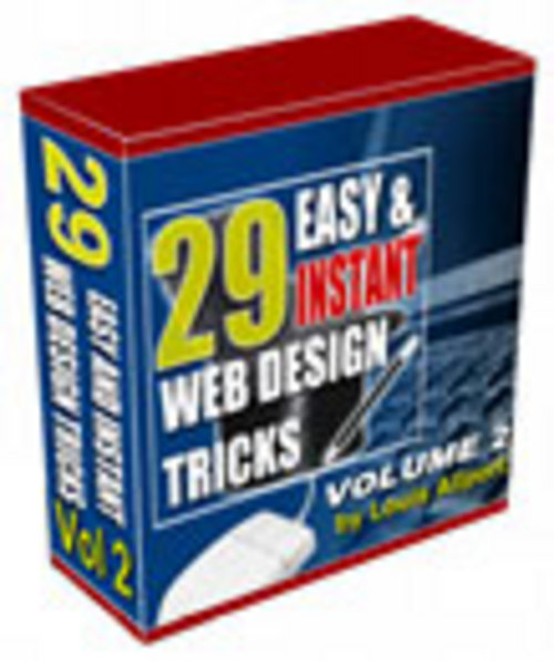Product picture 29 Easy & Instant Web Design Tricks Volume 2 