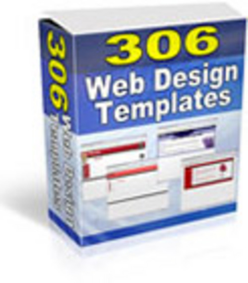 Product picture 306 Web Design Templates PLR