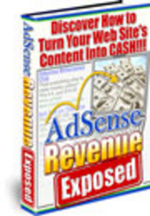 Product picture Adsense Revenue Exposed 